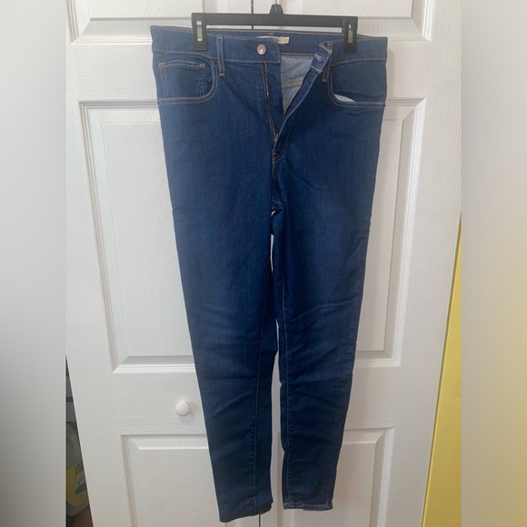 NWOT Levi Mile High Super Skinny 32 Jeans - Picture 2 of 4